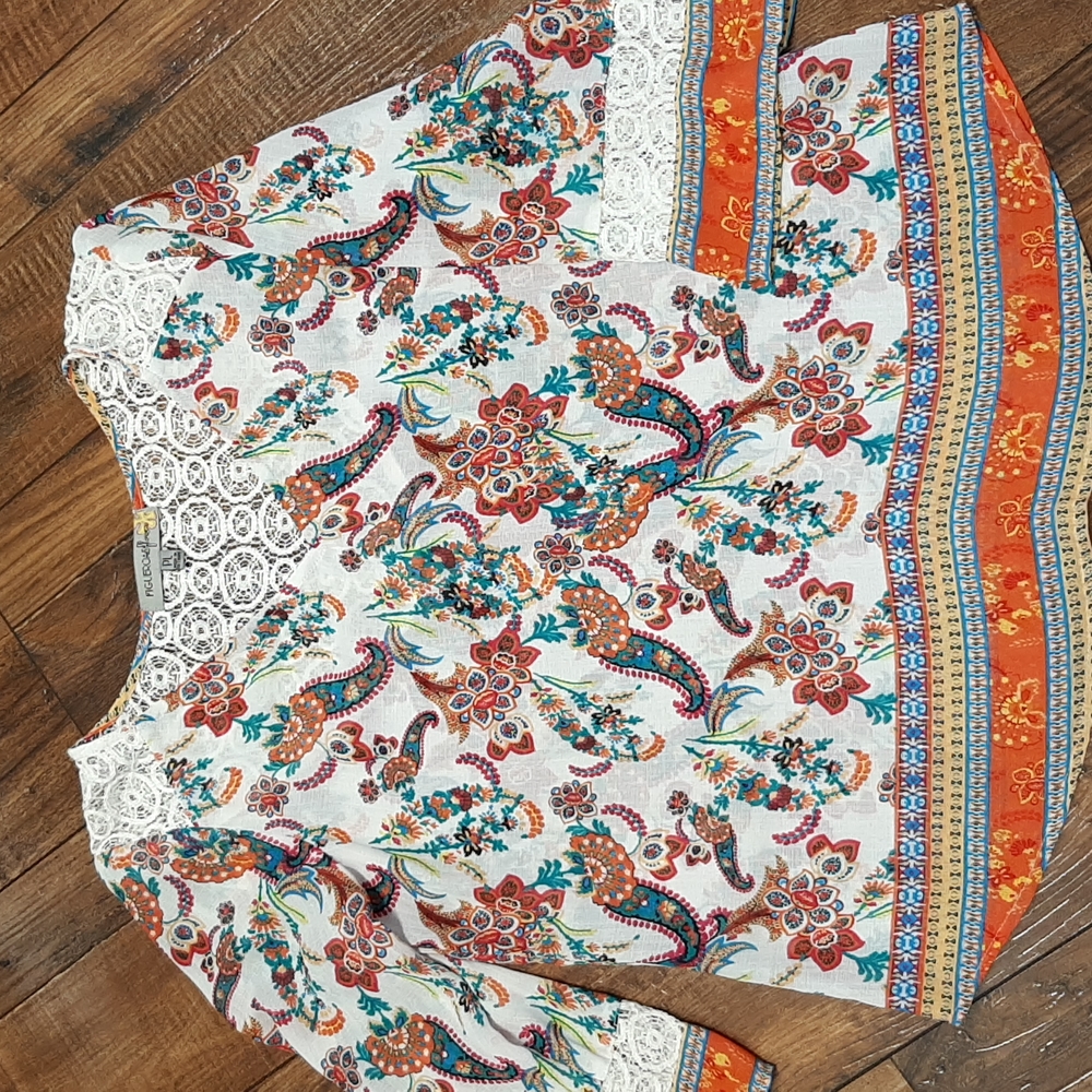 Figueroa & Flower petite PL Floral Top